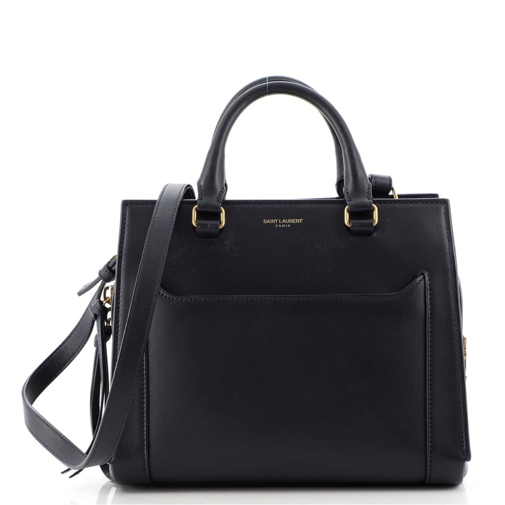 Saint Laurent east side smooth leather small black